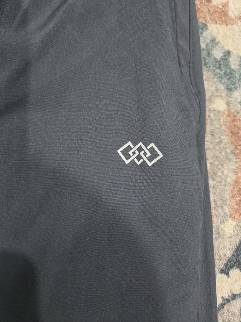 Leg3nd Men's Casual Performance Drawstring Charcoal Jogger PantsXL - Picture 4 of 5